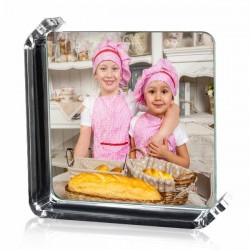 Glasrahmen mit Standfuss