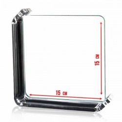 Photo sur verre 15x15cm