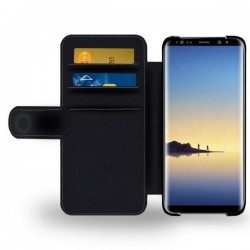étui cuir personnalisé galaxy note 8