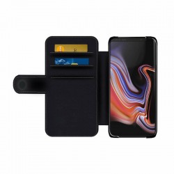 étui cuir personnalisé galaxy note 9