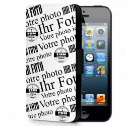 iphone 5 / 5SE étui cuir personnalisé