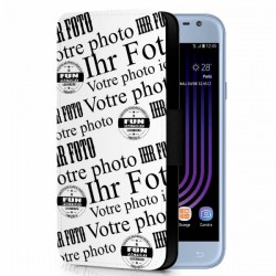Galaxy J3 (2017) klappcover personalisieren