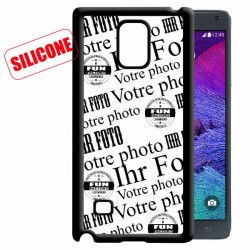 coque silicone personnalisée Note4