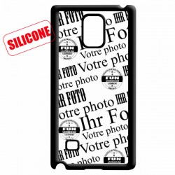 coque silicone avec photo Galaxy Note4