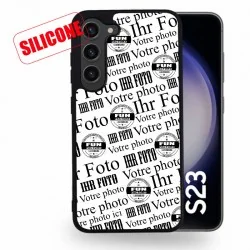 coque silicone Galaxy S23 personnalisable