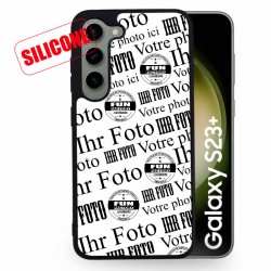 Coque silicone Galaxy S23 Plus personnalisee
