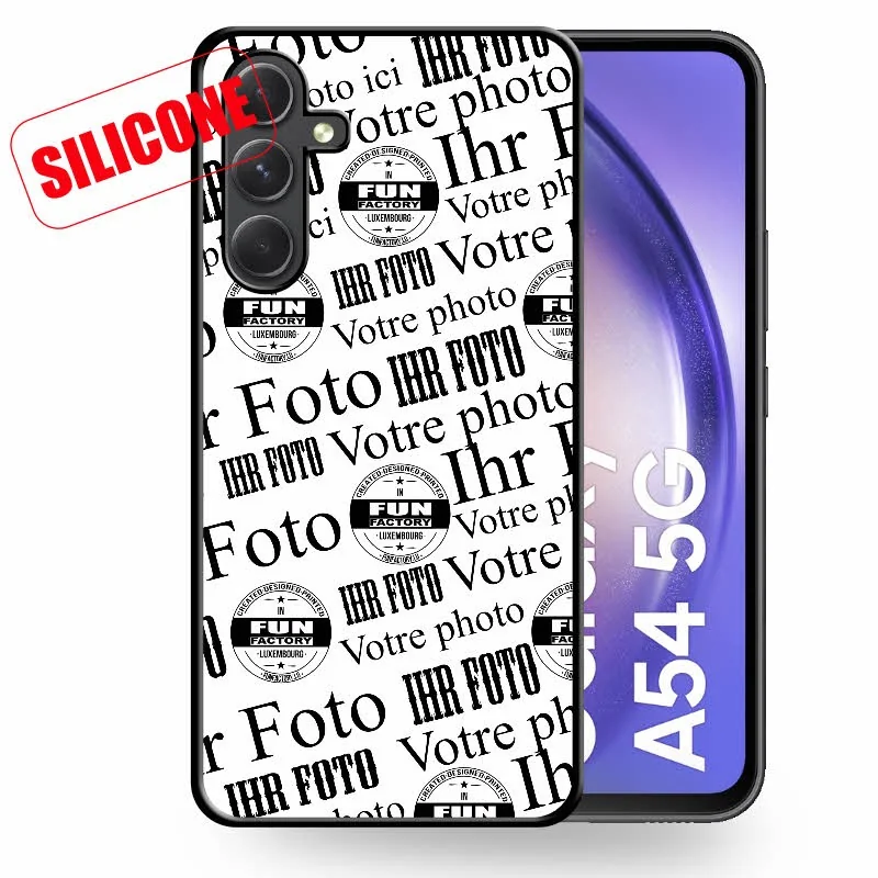 coque silicone personnalisée Galaxy A54