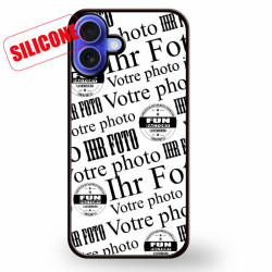 iphone 16 coque silicone personnalisée