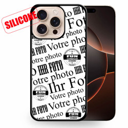iphone 16 pro coque silicone personnalisée